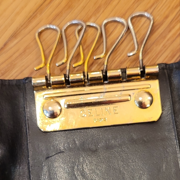 CELINE MONOGRAM KEY HOLDER WALLET POUCH - Picture 7 of 7